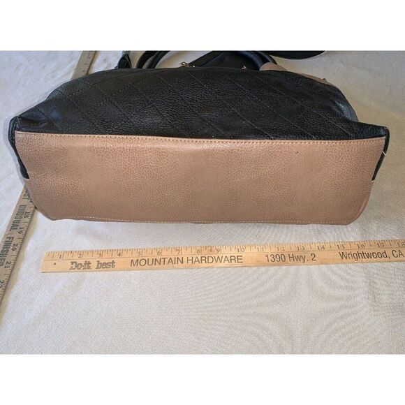 Kathy Ireland Brown Suede Shoulder Bag  w/ Handles and Strap RN#118996 - NWOT - Picture 6 of 10
